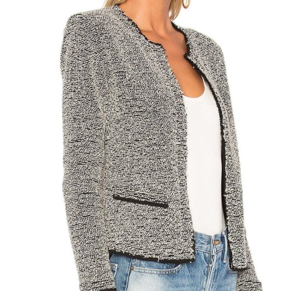 IRO | Phav Jacket in Black & Ecru in M